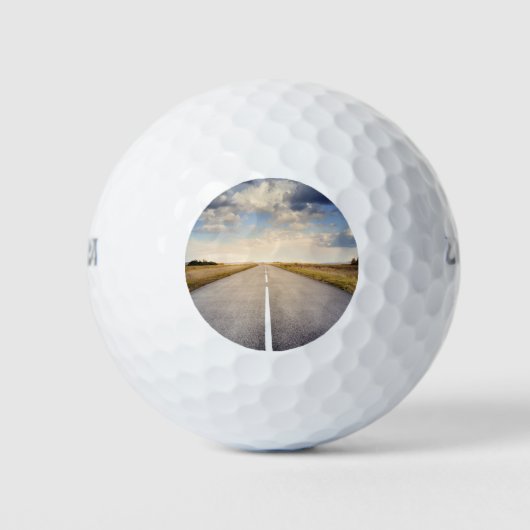 Auf der Straße Golfball (Vorderseite)
