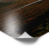 Auf der Straße in Iona Fotodruck (Ecke)