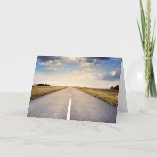 Auf der Straße Karte (Vorderseite)