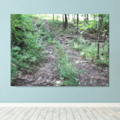 Auf der Straße Leinwanddruck (Insitu (Holzboden))