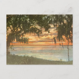 Auf der Straße mit Lovecraft Holiday Postcard Feiertagspostkarte