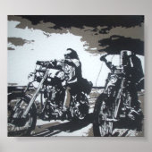 Auf der Straße Poster (Vorne)