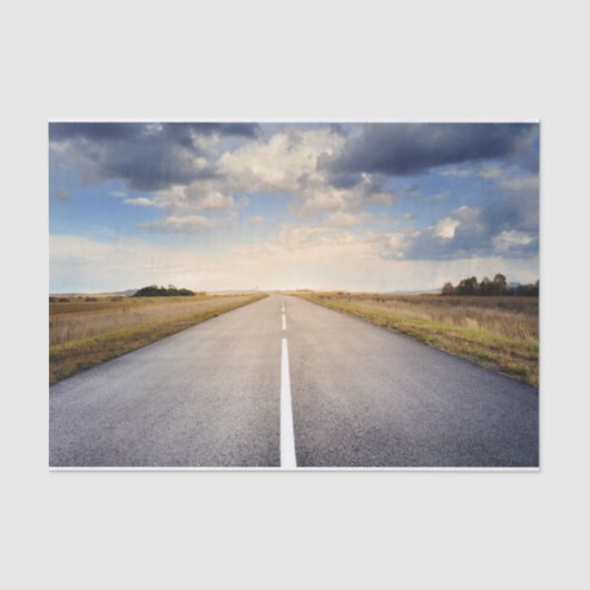 Auf der Straße Seidenpapier (Vorderseite)