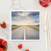 Auf der Straße Serviette (Beispiel)