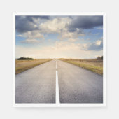 Auf der Straße Serviette (Vorderseite)