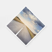 Auf der Straße Serviette (Ecke)