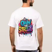 Auf der Straße T-Shirt (Rückseite)