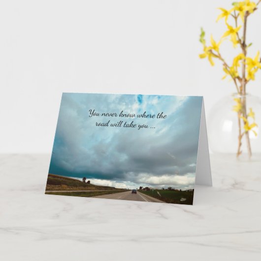 Auf der Straße, Vermisst Sie Karte (Gelbe Blume)