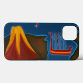 Auf der Straße von Messina 2006 Case-Mate iPhone Hülle (Rückseite (Horizontal))