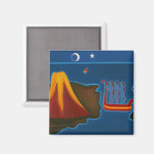 Auf der Straße von Messina 2006 Magnet (Vorderseite/Rückseite)