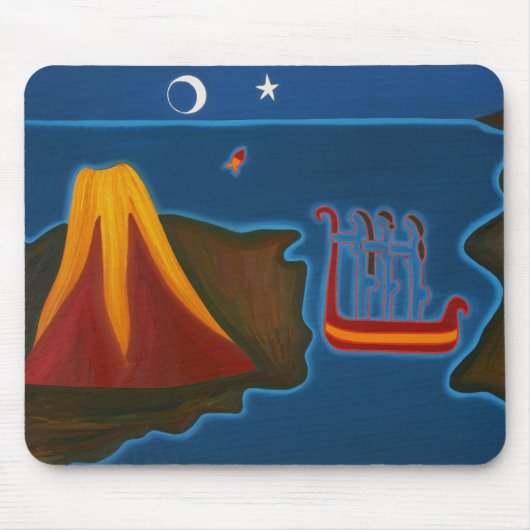 Auf der Straße von Messina 2006 Mousepad (Vorne)