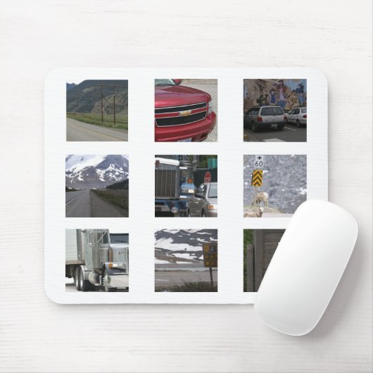 Auf der Straße wieder Mousepad (Mit Mouse)