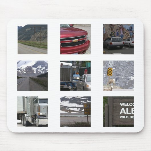 Auf der Straße wieder Mousepad (Vorne)
