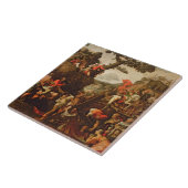 Auf der Straße zum Kalvarienberg Fliese (Seite)