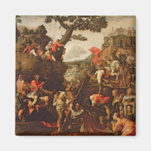 Auf der Straße zum Kalvarienberg Magnet