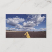 Auf der Straßen-Visitenkarte Visitenkarte (Rückseite)