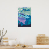 Auf der Suche nach Atlantis Poster (Küche)