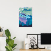 Auf der Suche nach Atlantis Poster (Heimbüro)