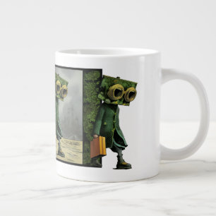 Auf der Suche nach besserem Boden Jumbo-Tasse