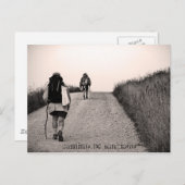 Auf der Suche nach Camino de Santiago Postkarte (Vorne/Hinten)
