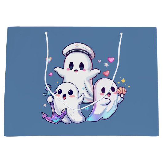 Auf der Suche nach der Hochsee! Große Geschenktüte (Vorderseite)