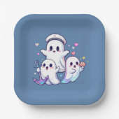 Auf der Suche nach der Hochsee! Pappteller (Vorderseite)