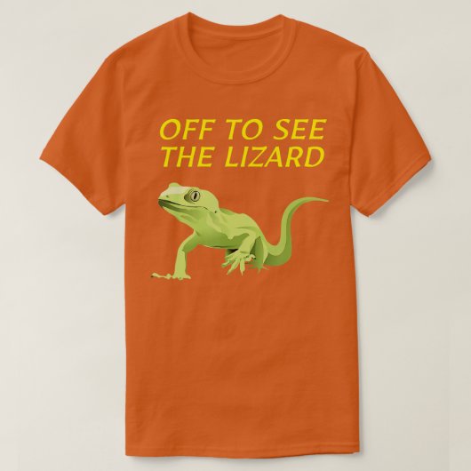 Auf der Suche nach der Lizard T-Shirt (Design vorne)