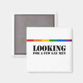 Auf der Suche nach ein paar homosexuellen Männern Magnet (Vorderseite/Rückseite)