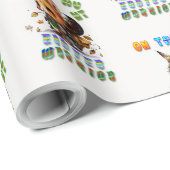 Auf der Suche nach einem Osterkrieger Geschenkpapier (Rolleneckpunkt)