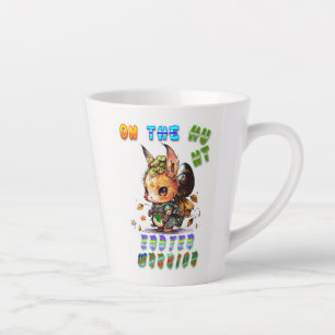 Auf der Suche nach einem Osterkrieger Milchtasse