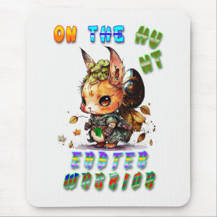 Auf der Suche nach einem Osterkrieger Mousepad