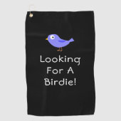 Auf der Suche nach einer Birdie Personalize Niedli Golfhandtuch (Vorderseite)