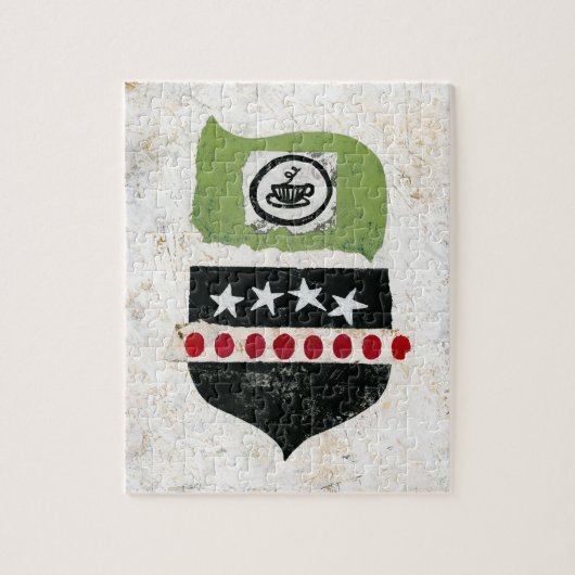 Auf der Suche nach Kaffee-Puzzle Puzzle (Vertikal)