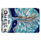 Auf der Suche nach meinem Leben - Baum - Sterne Magnet (Horizontal)