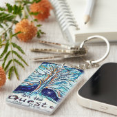 Auf der Suche nach meinem Leben - Baum - Sterne Schlüsselanhänger (Vorderseite rechts)