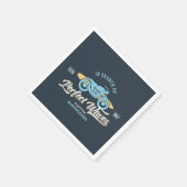 Auf der Suche nach perfektem Waves Poster Serviette (Ecke)