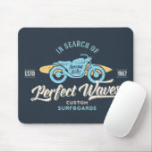 Auf der Suche nach perfektem Wellen-Plakat Mousepad (Mit Mouse)