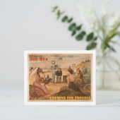 Auf der Suche nach Trouble - Beach Scene Theater Postkarte (Stehend Vorderseite)