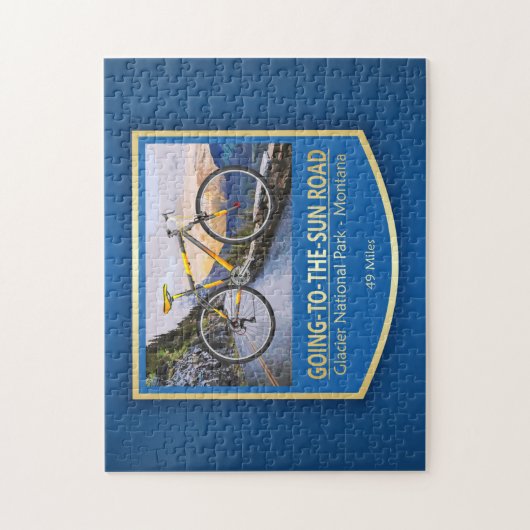 Auf der Sun Road (Fahrrad2) Puzzle (Vertikal)