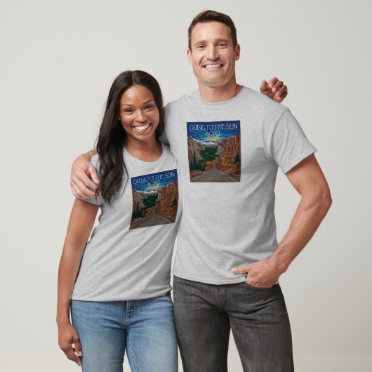 Auf der Sun Road Montana Vista T-Shirt (Unisex)