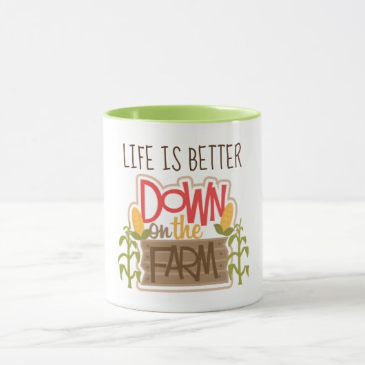 Auf der Tasse 11 oz Combo (Zentrum)