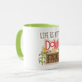 Auf der Tasse 11 oz Combo (Vorderseite Links)