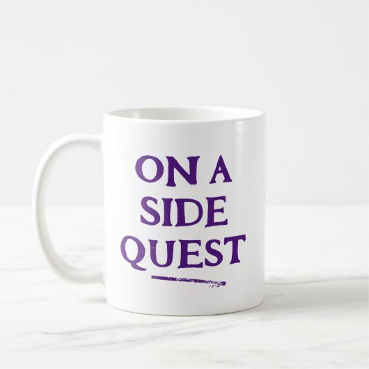 Auf der Tasse der Quest (Links)