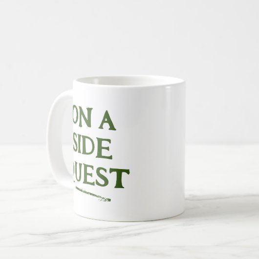 Auf der Tasse der Quest (Vorderseite Links)