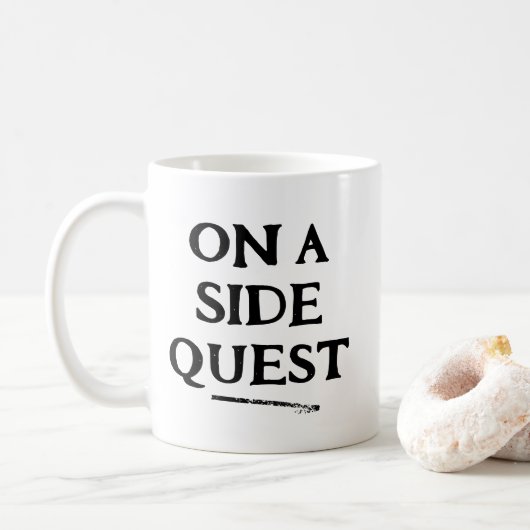 Auf der Tasse der Quest (Mit Donut)