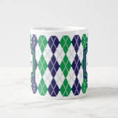 Auf der Tasse "Grüne Raute" (Vorderseite)