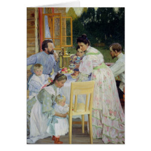 Auf der Terrasse 1906