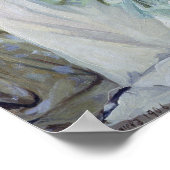 Auf der Terrasse, 1906 Poster (Ecke)