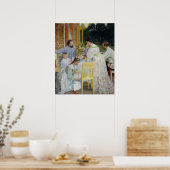 Auf der Terrasse, 1906 Poster (Küche)