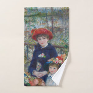 Auf der Terrasse, Impressionistisches Porträt, Ren Handtuch